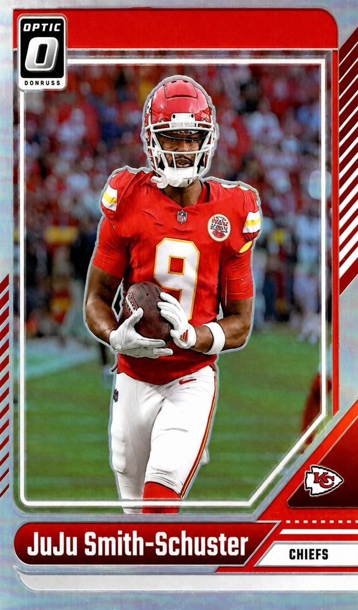 JuJu Smith-Schuster 2024 Donruss Optic Football card