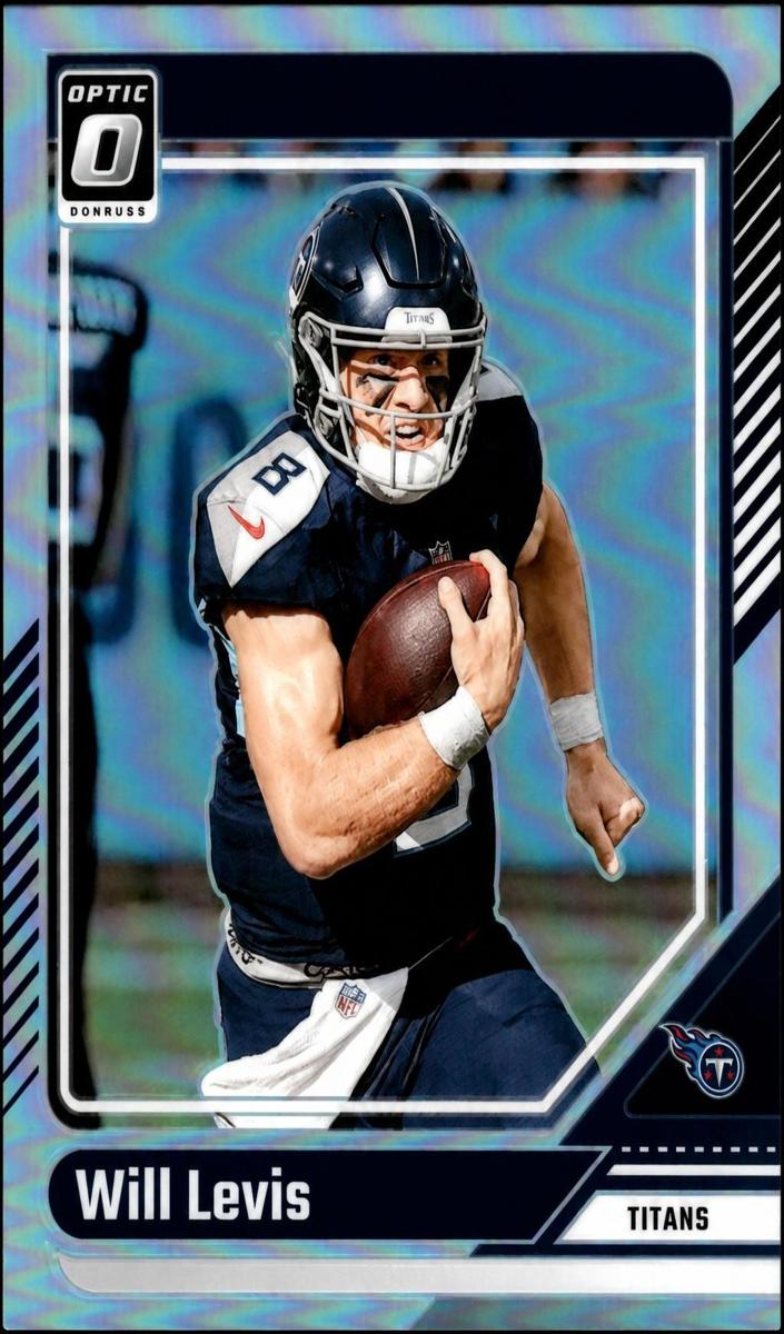 Will Levis 2024 Donruss Optic Football card