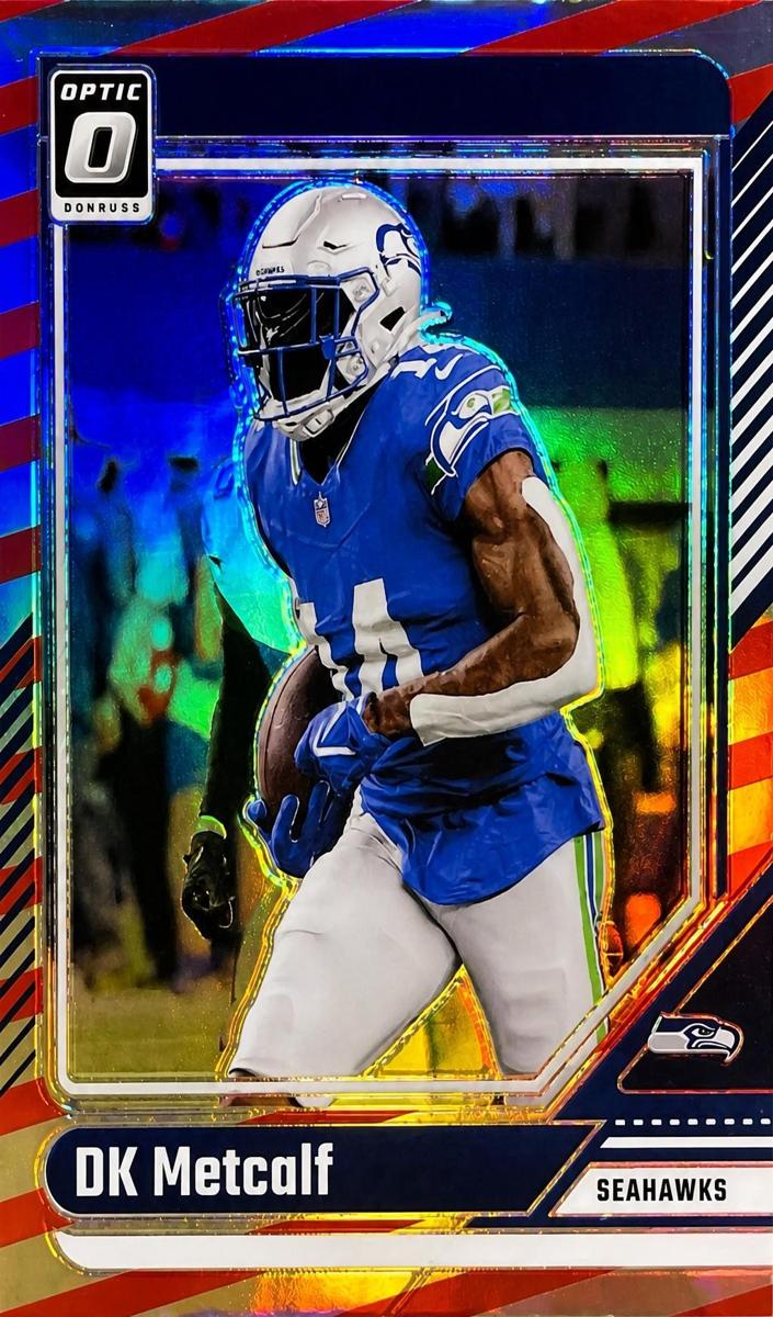 DK Metcalf 2024 Donruss Optic Football card