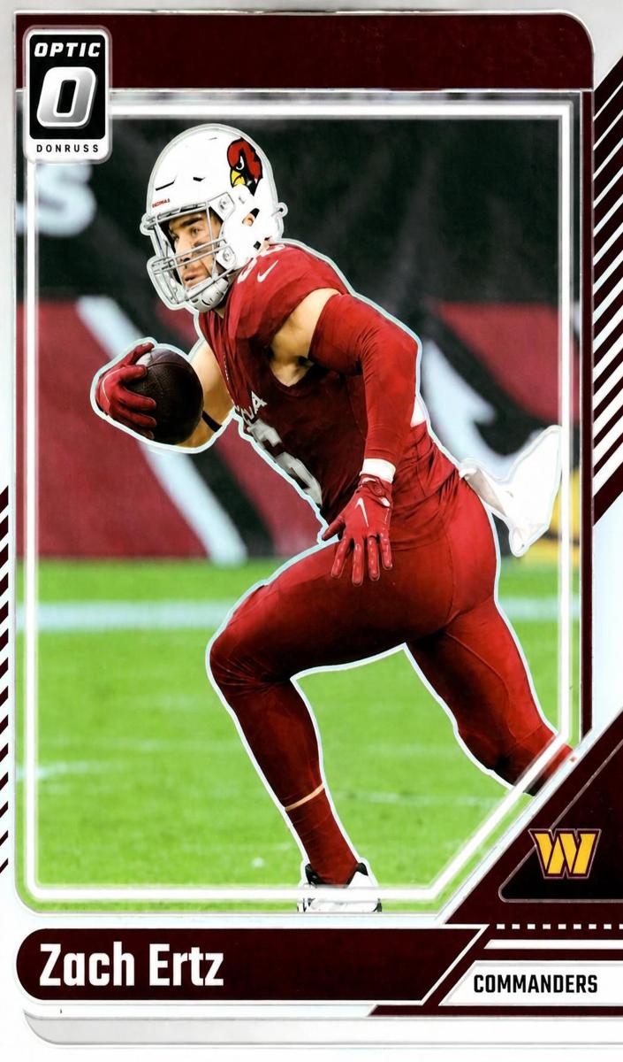Zach Ertz 2024 Donruss Optic Football card
