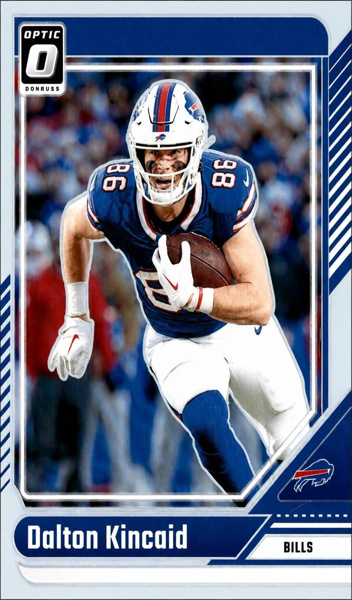 Dalton Kincaid 2024 Donruss Optic Football card