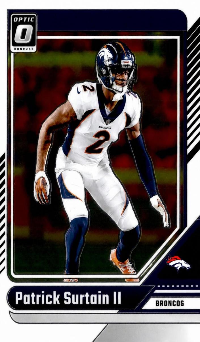 Patrick Surtain II 2024 Donruss Optic Football card