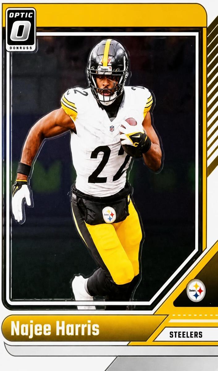 Najee Harris 2024 Donruss Optic Football card