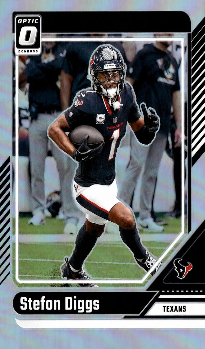Stefon Diggs 2024 Donruss Optic Football card