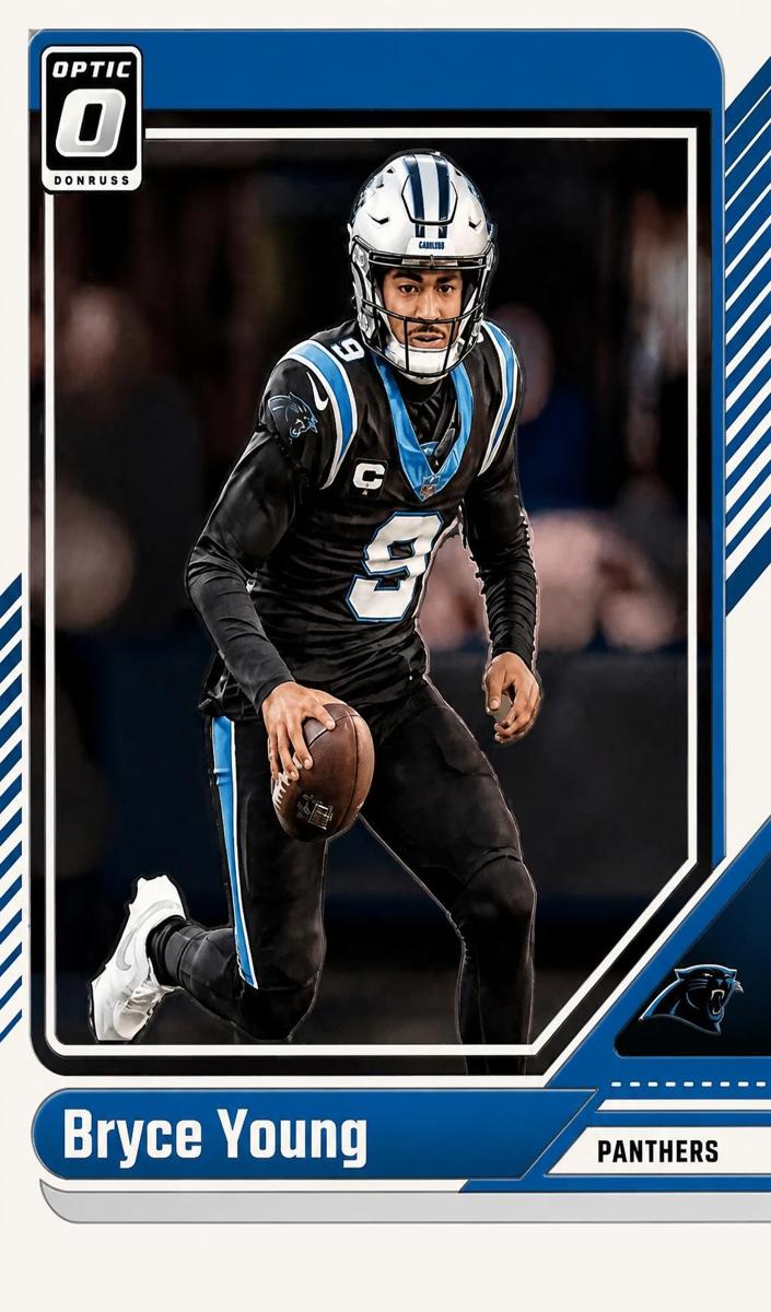 Bryce Young 2024 Donruss Optic Football card