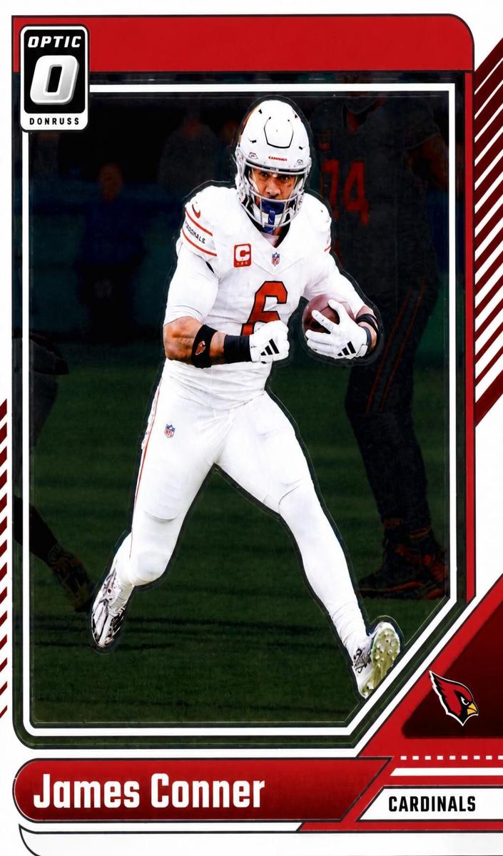 James Conner 2024 Donruss Optic Football card