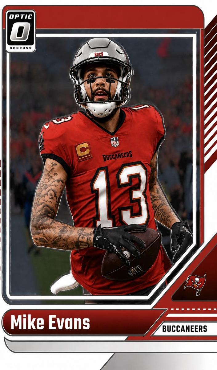 Mike Evans 2024 Donruss Optic Football card