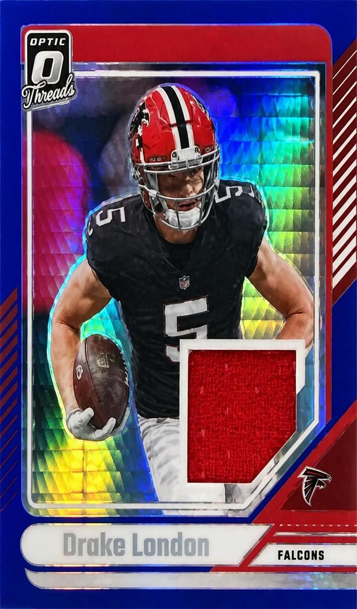 Drake London 2024 Donruss Optic Football card