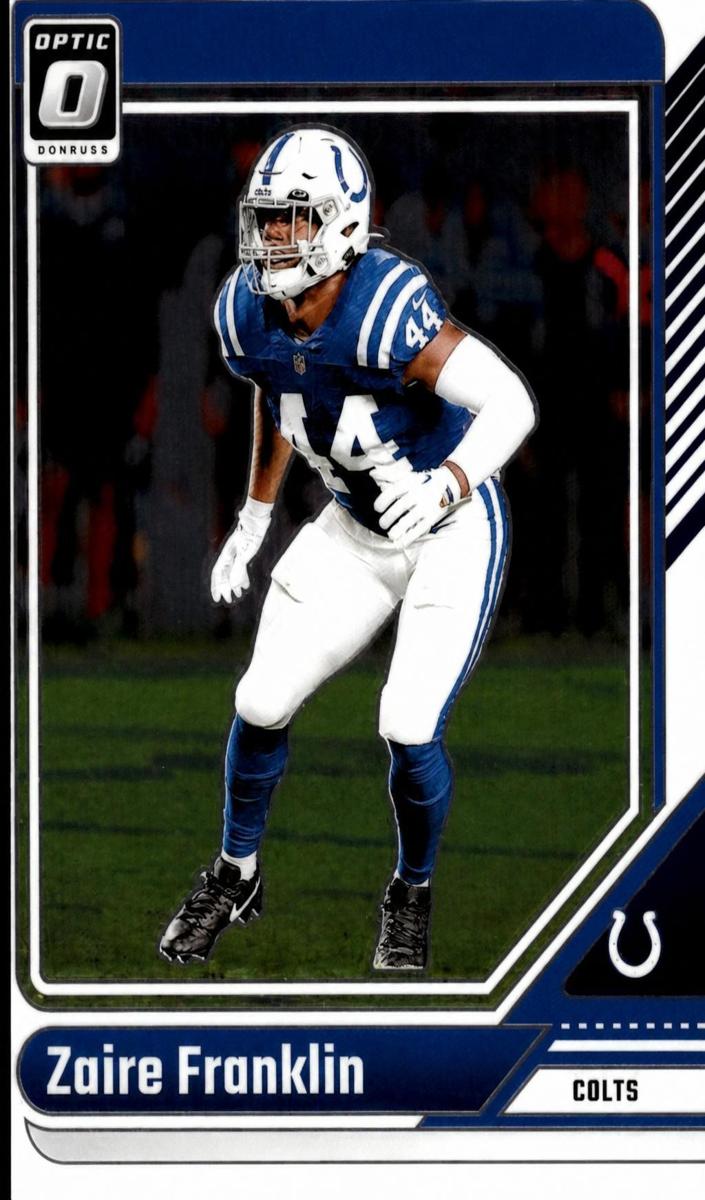Zaire Franklin 2024 Donruss Optic Football card