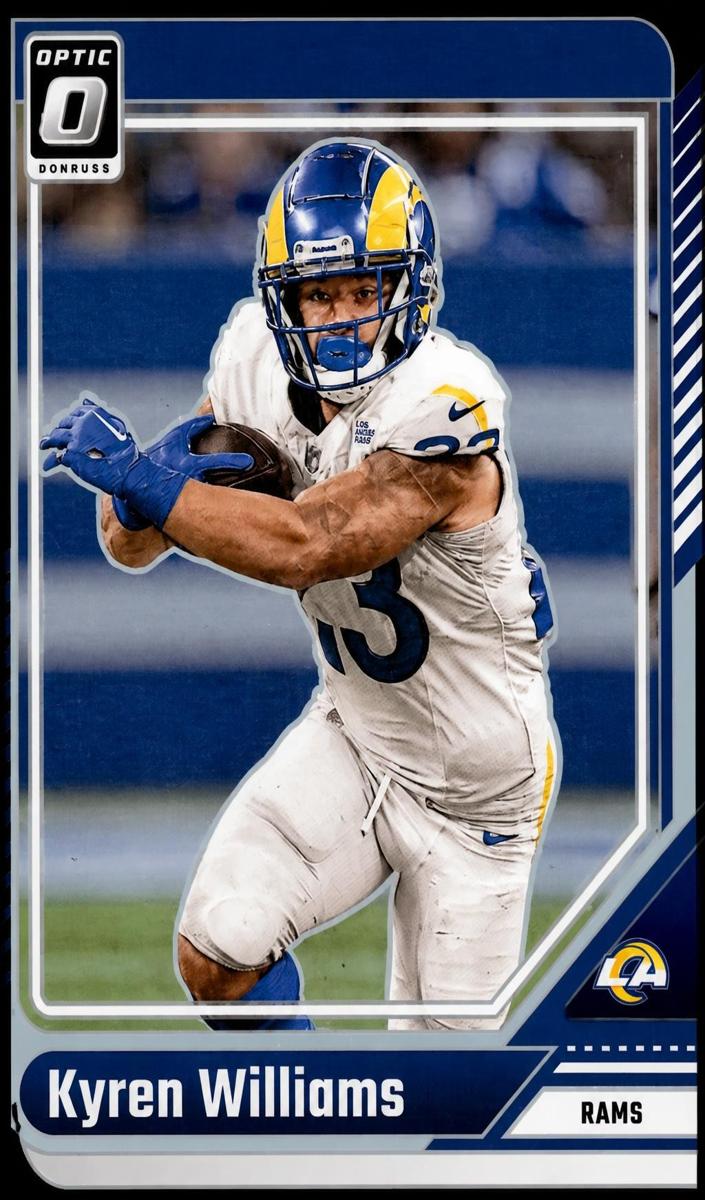 Kyren Williams 2024 Donruss Optic Football card