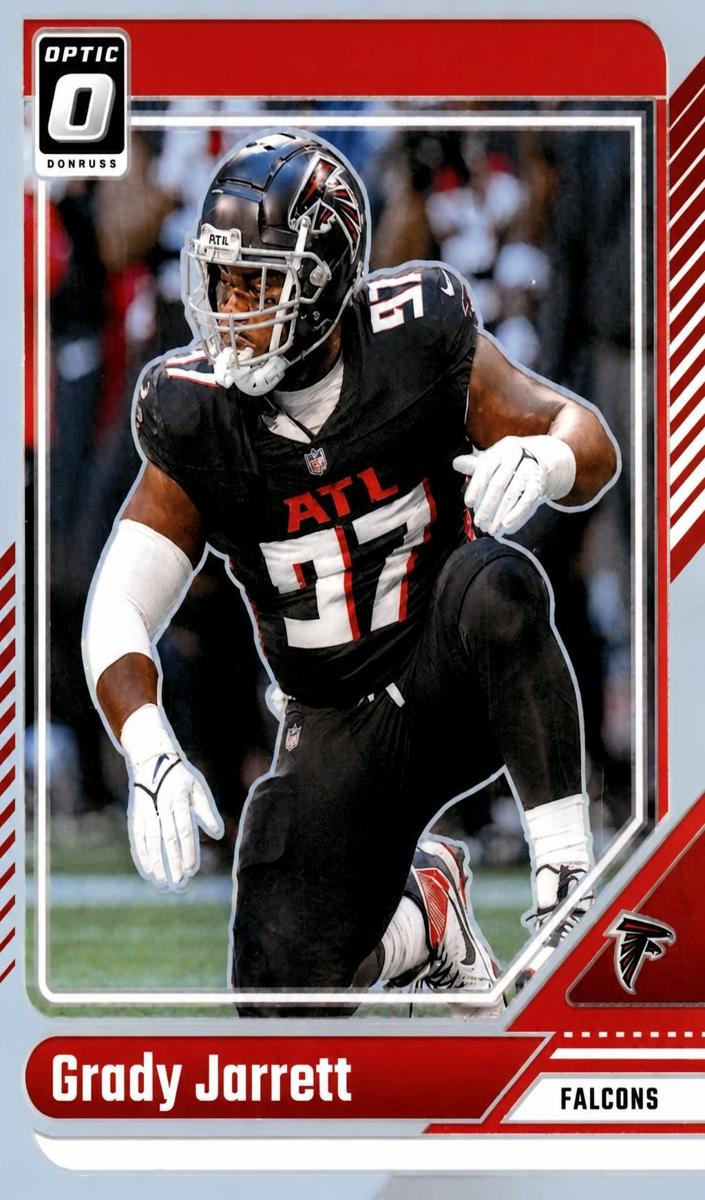 Grady Jarrett 2024 Donruss Optic Football card