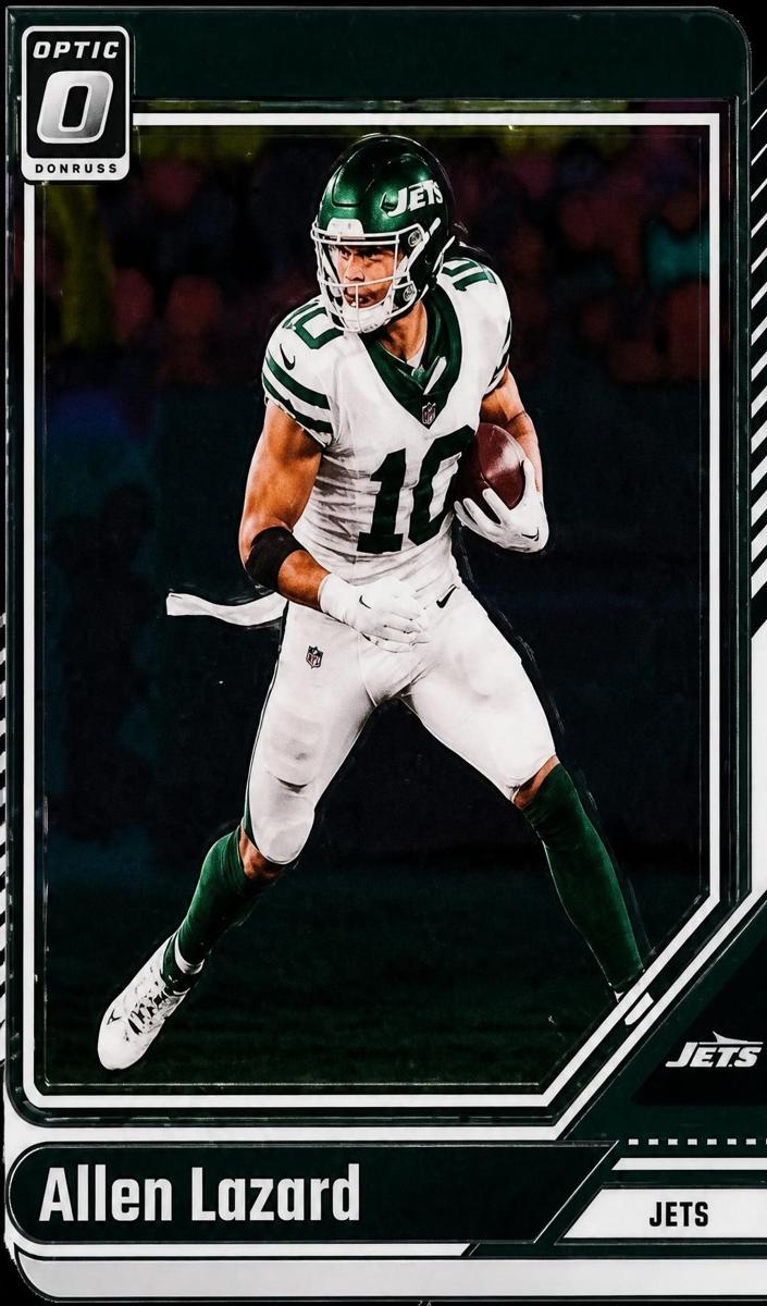 Allen Lazard 2024 Donruss Optic Football card