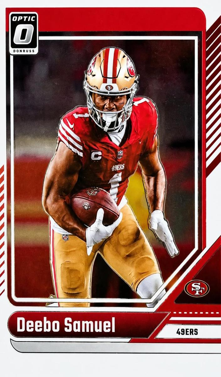 Deebo Samuel 2024 Donruss Optic Football card