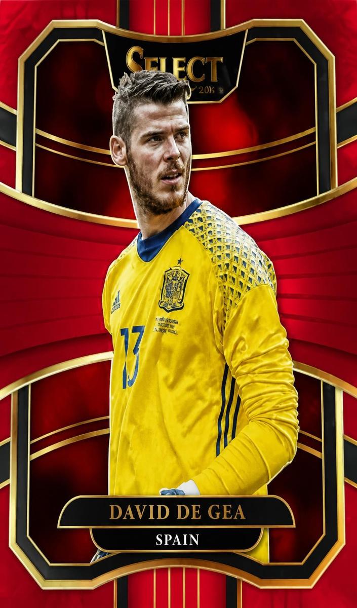 2017 David de Gea [Maroon] #12