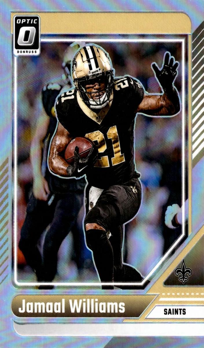 Jamaal Williams 2024 Donruss Optic Football card