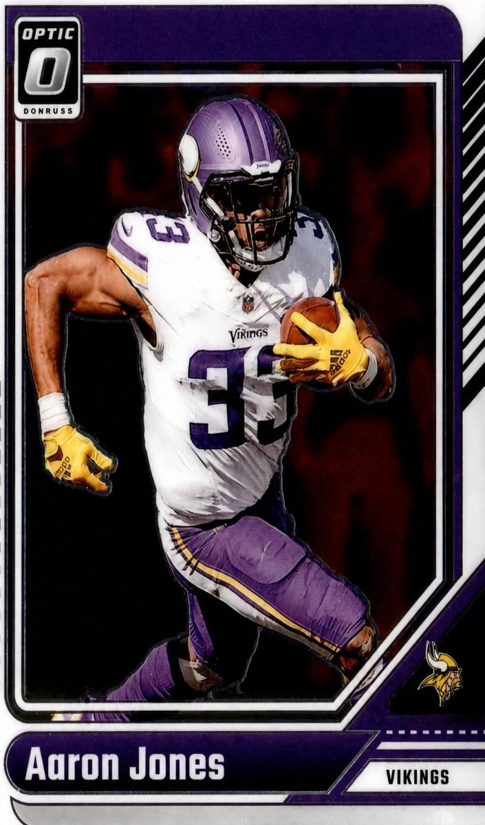 Aaron Jones 2024 Donruss Optic Football card