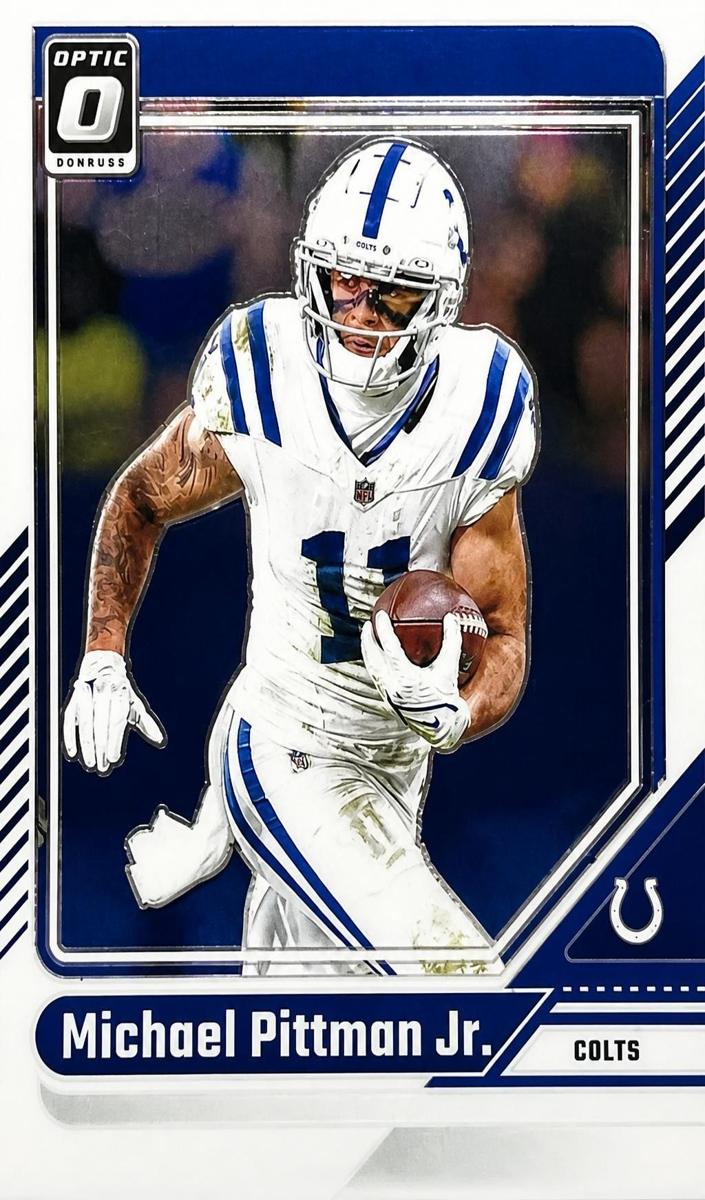 Michael Pittman Jr. 2024 Donruss Optic Football card