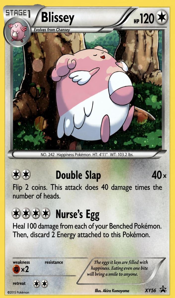 2015 Blissey #XY56