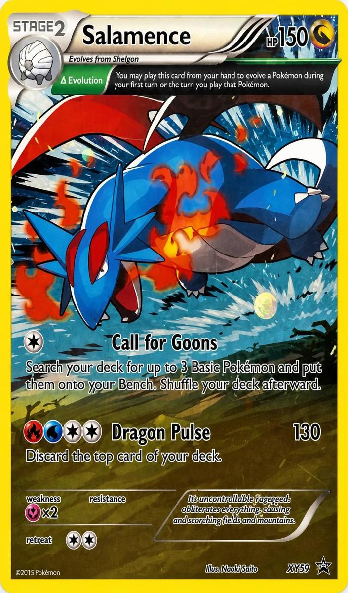 2015 Salamence #XY59