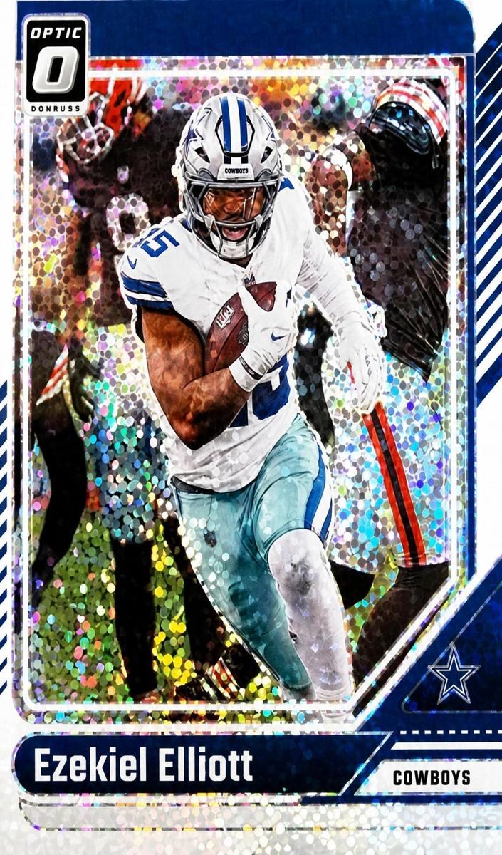 Ezekiel Elliott 2024 Donruss Optic Football card