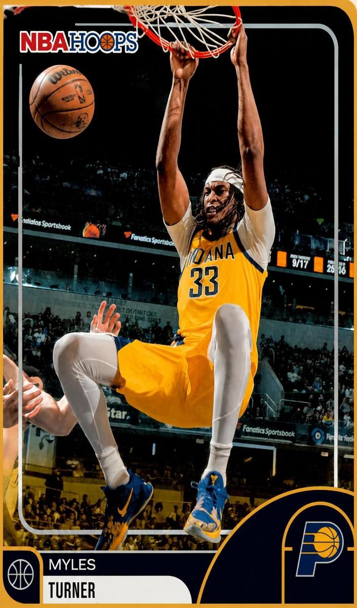 Myles Turner 2025 Topps NBA Hoops Basketball