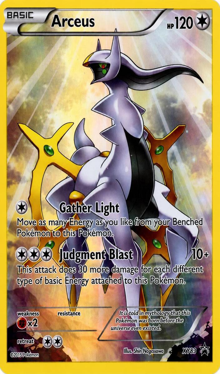 2015 Arceus #XY83