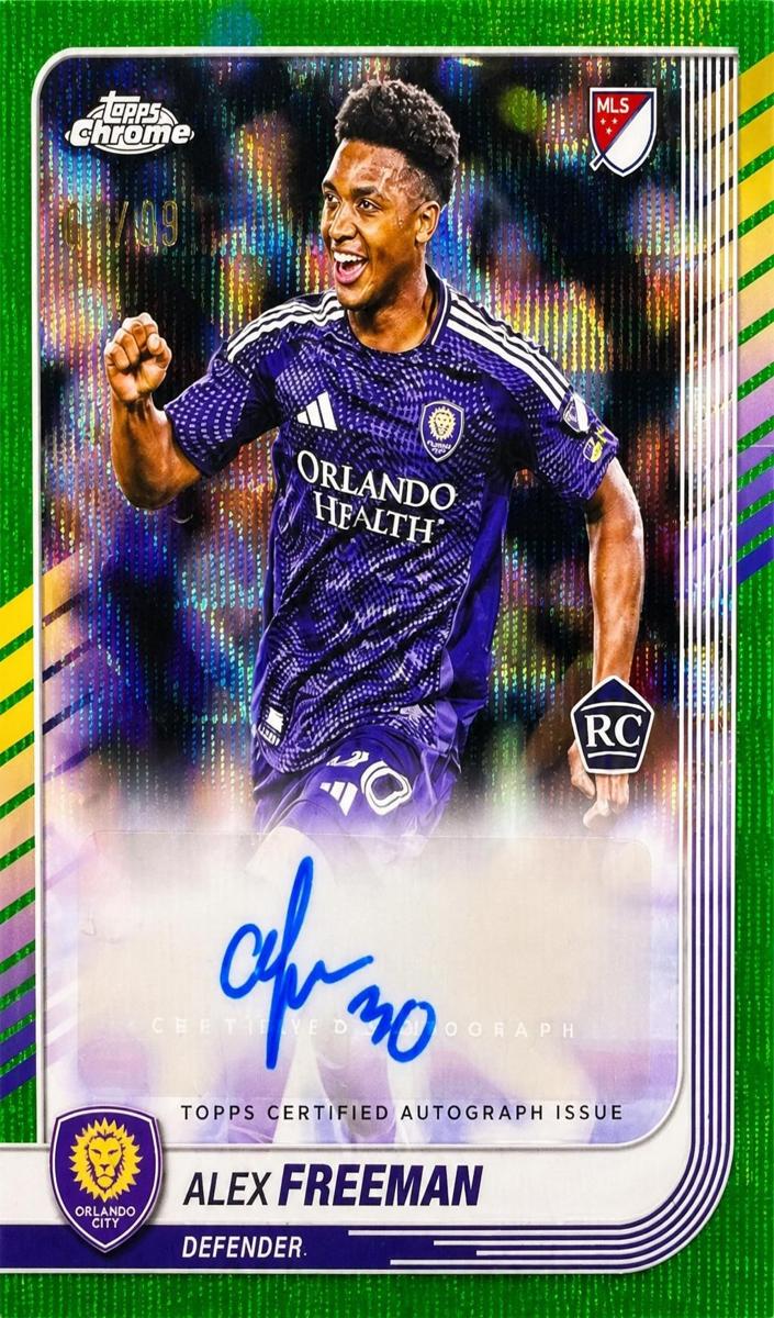 2025 Alex Freeman [Green Wave Refractor] #CA-FN