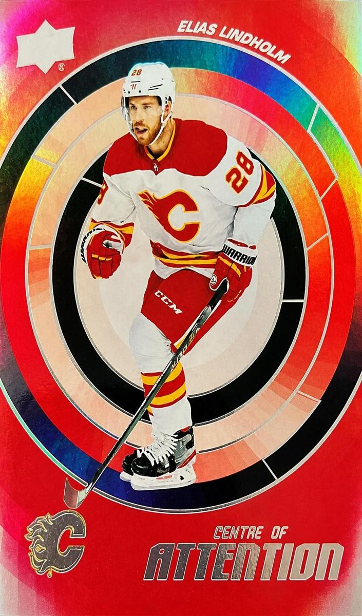 2022 Upper Deck Elias Lindholm #CA-8 card