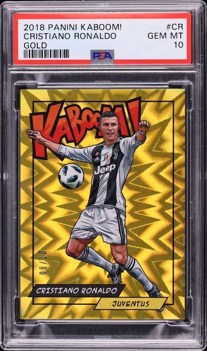 2018 Cristiano Ronaldo [Gold] #K-CR