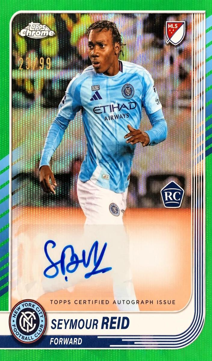 2025 Seymour Reid [Green Wave Refractor] #CA-SR