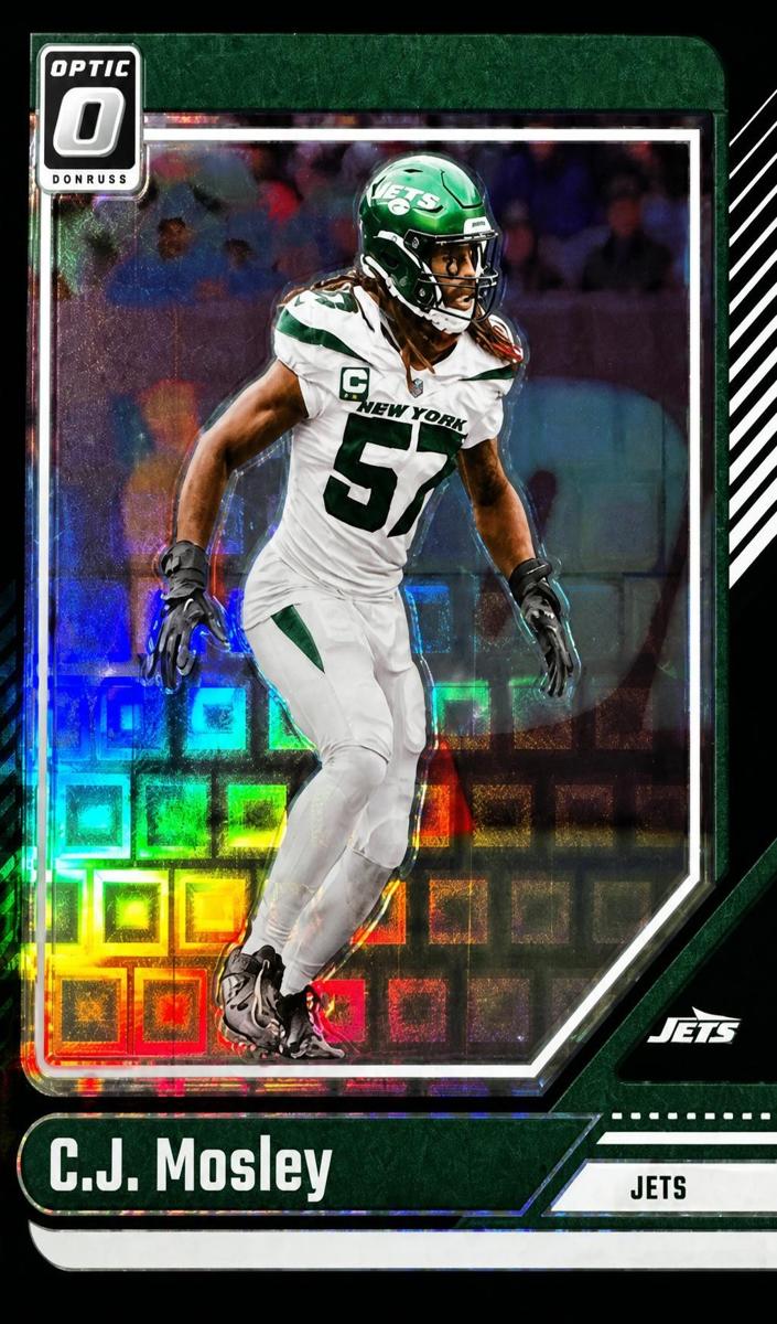 C.J. Mosley 2024 Donruss Optic Football card