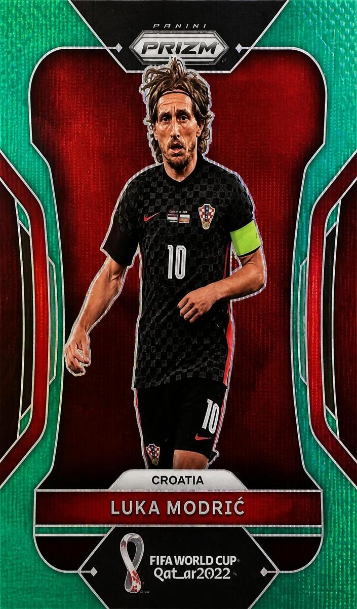 2022 Luka Modric [Choice Prizms Zebra] #61