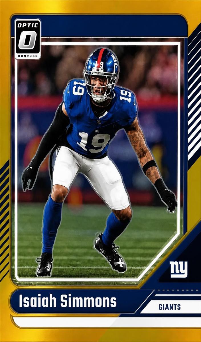 Isaiah Simmons 2024 Donruss Optic Football card