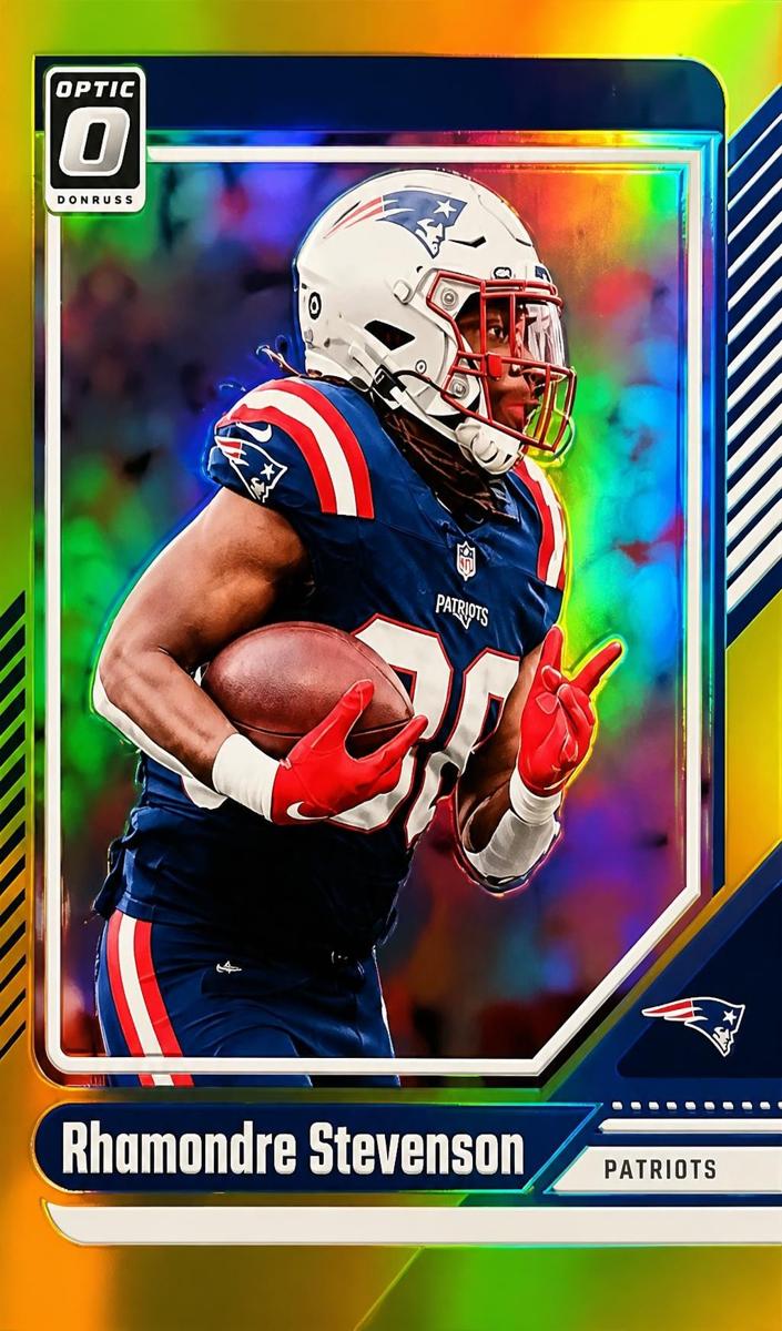 Rhamondre Stevenson 2024 Donruss Optic Football card