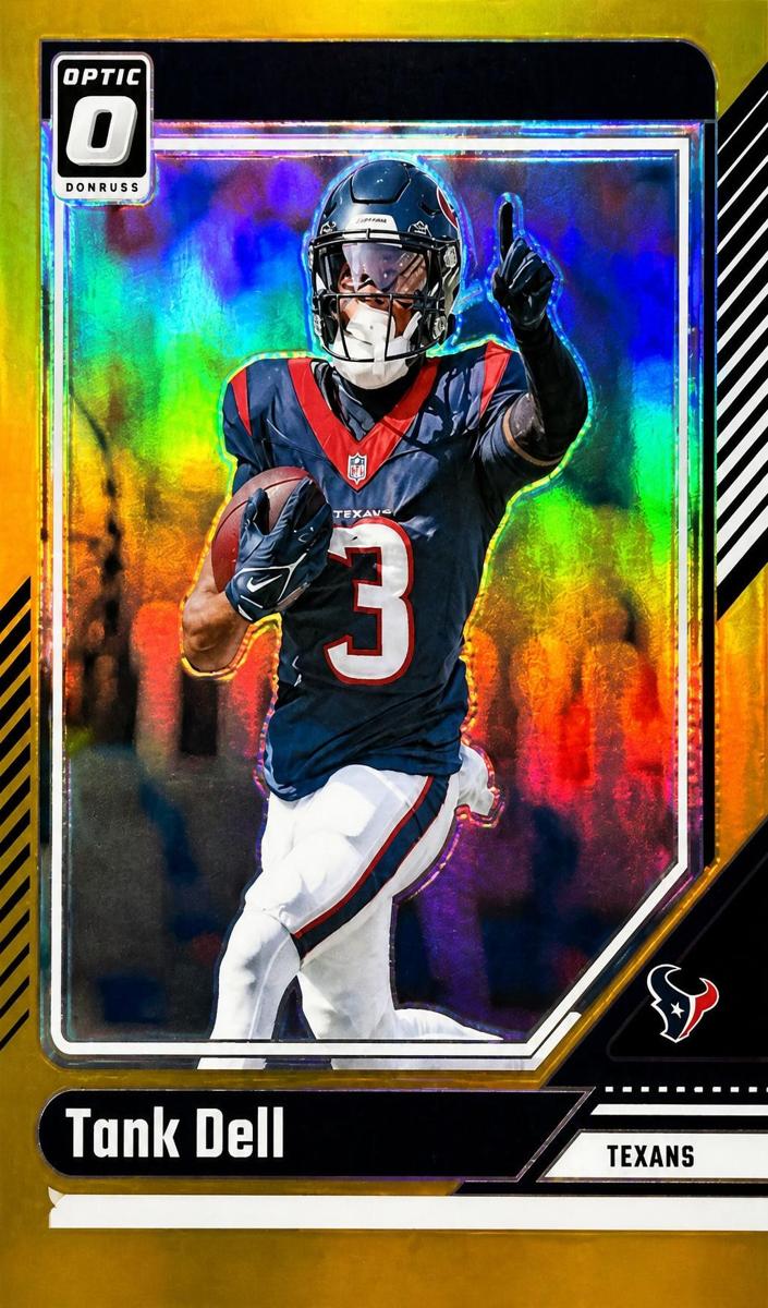 Tank Dell 2024 Donruss Optic Football card