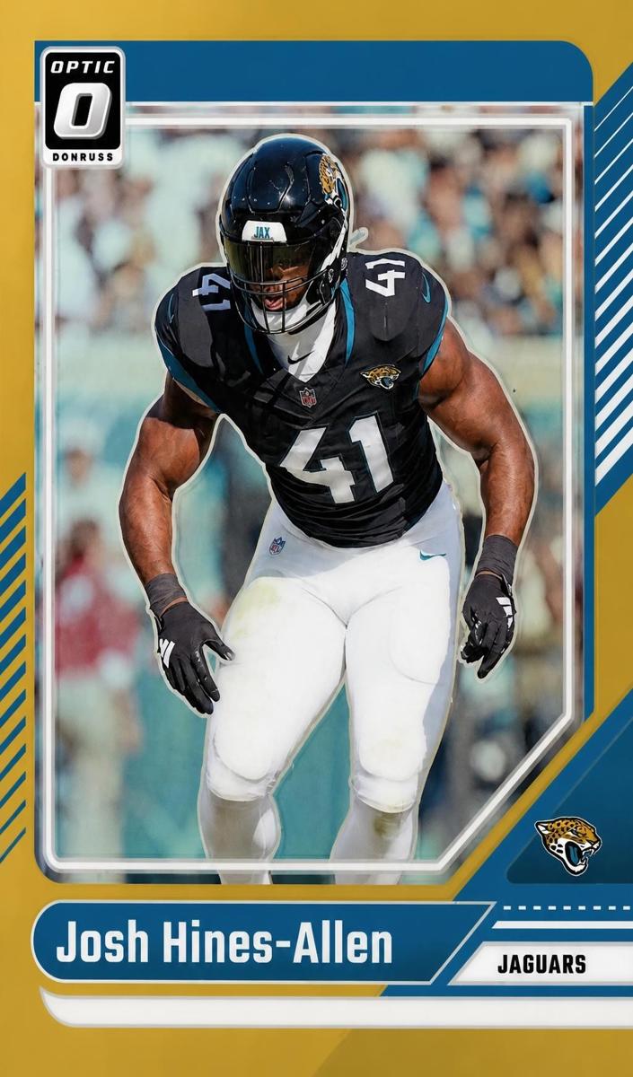 Josh Hines-Allen 2024 Donruss Optic Football card