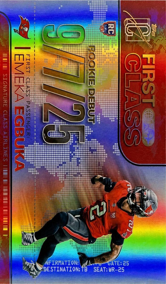 2025 Topps Signature Class First Class Emeka Egbuka #FC-8 card