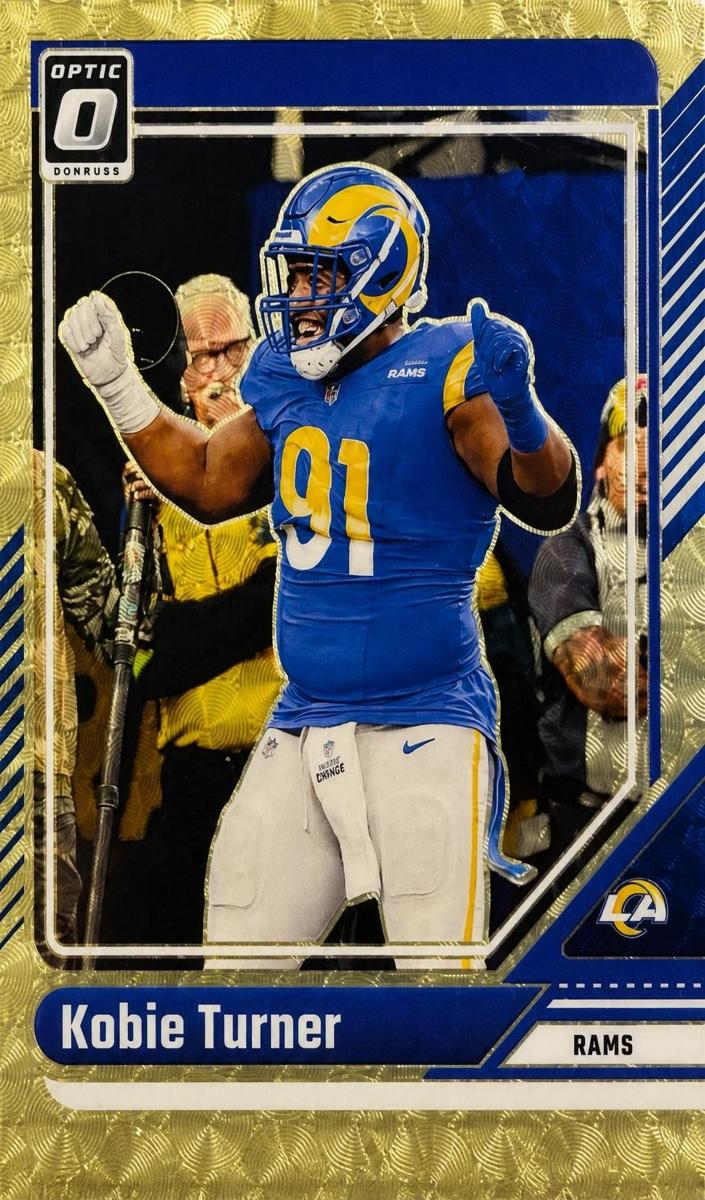 Kobie Turner 2024 Donruss Optic Football card