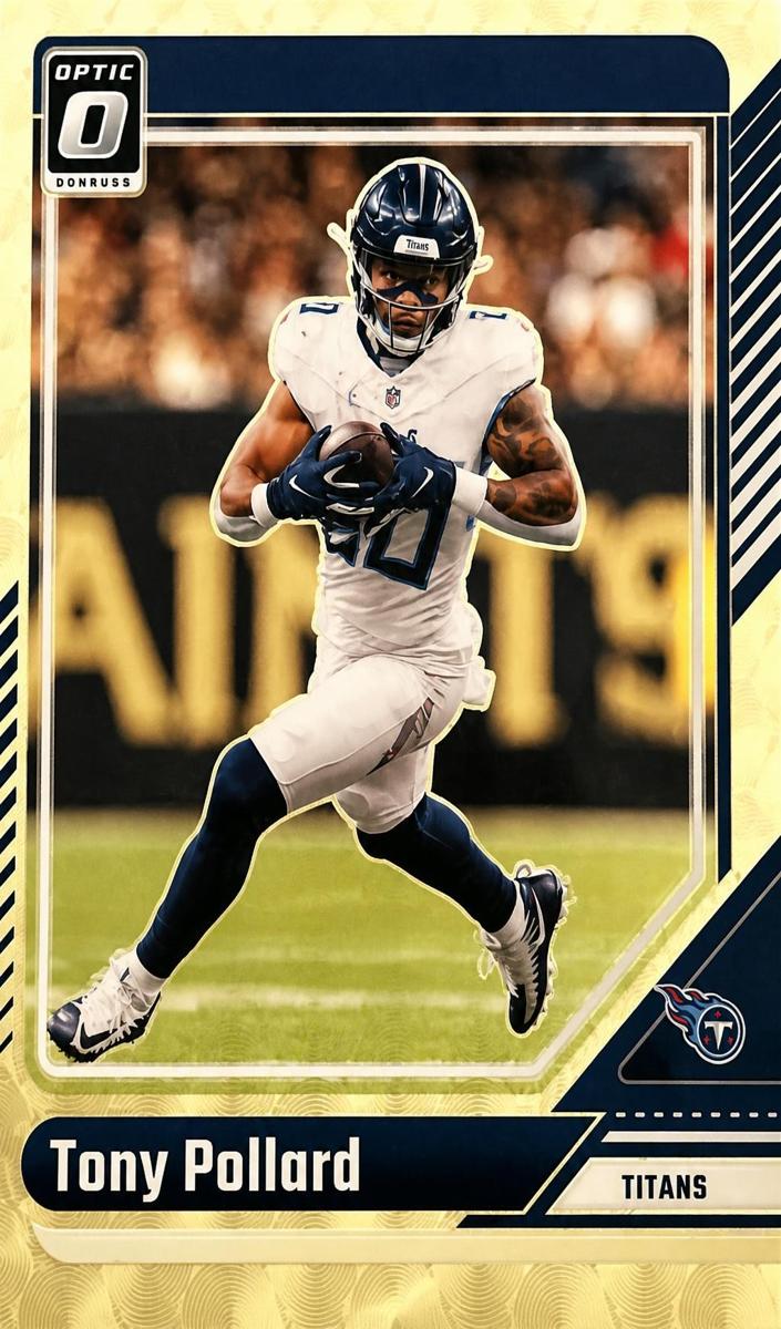 Tony Pollard 2024 Donruss Optic Football card