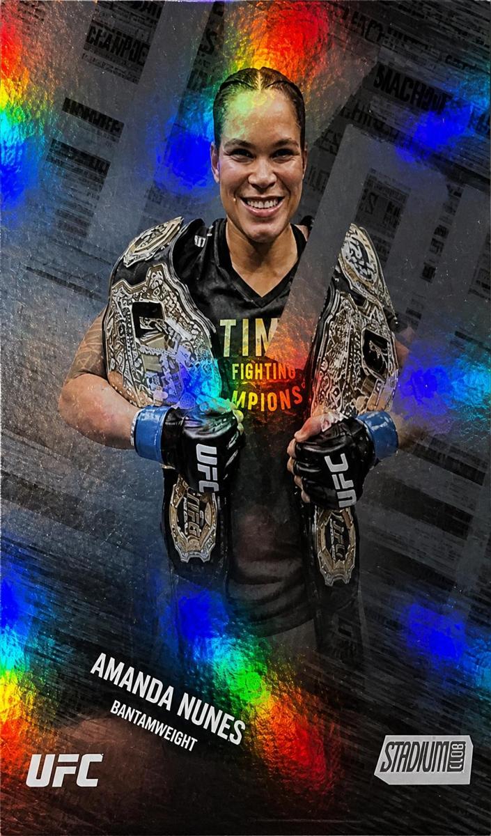 Amanda Nunes - 2025 Topps Stadium Club UFC