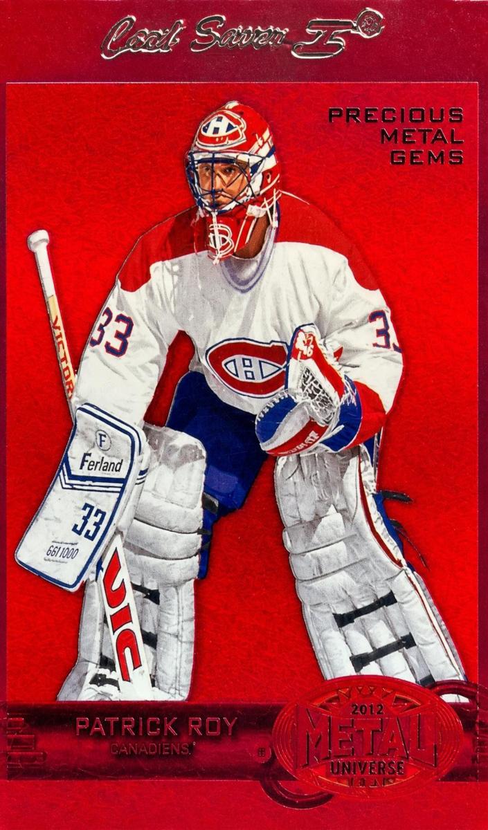 2012 Fleer Retro Patrick Roy [Red] #33 card