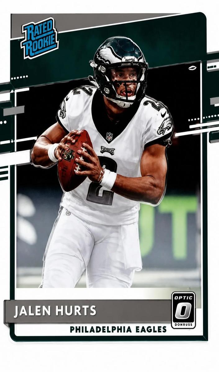 2020 Panini Donruss Optic AUTOGRAPH #164 Jalen Hurts front
