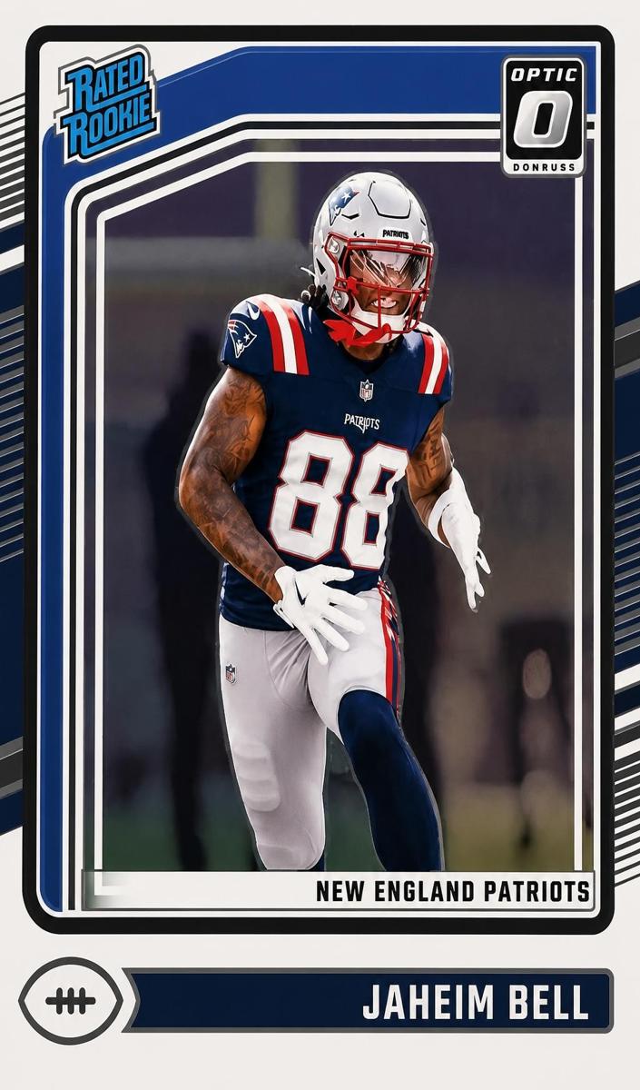 Jaheim Bell 2024 Donruss Optic Football card