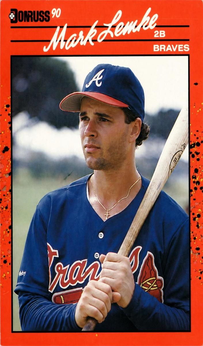 1990 Donruss Mark Lemke #624 card