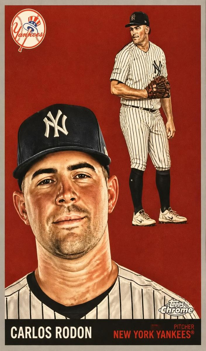 2025 Topps Chrome Platinum Carlos Rodon #159 card