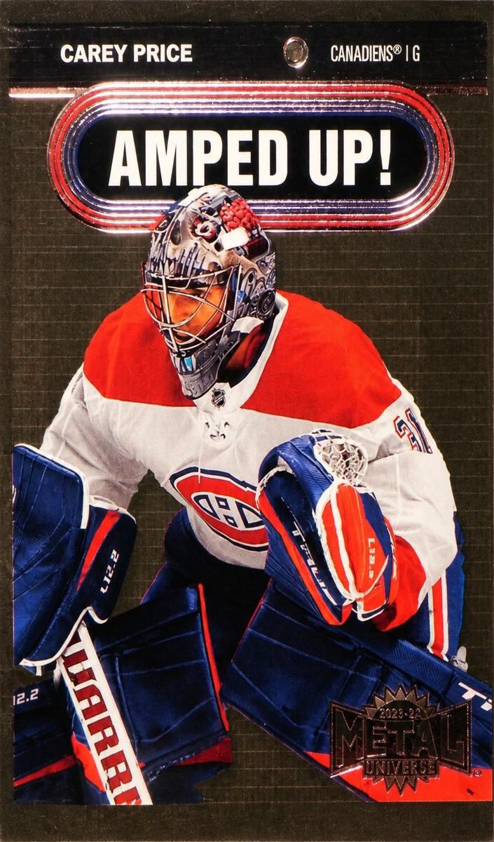 2021 Skybox Metal Universe Carey Price #AU-5 card