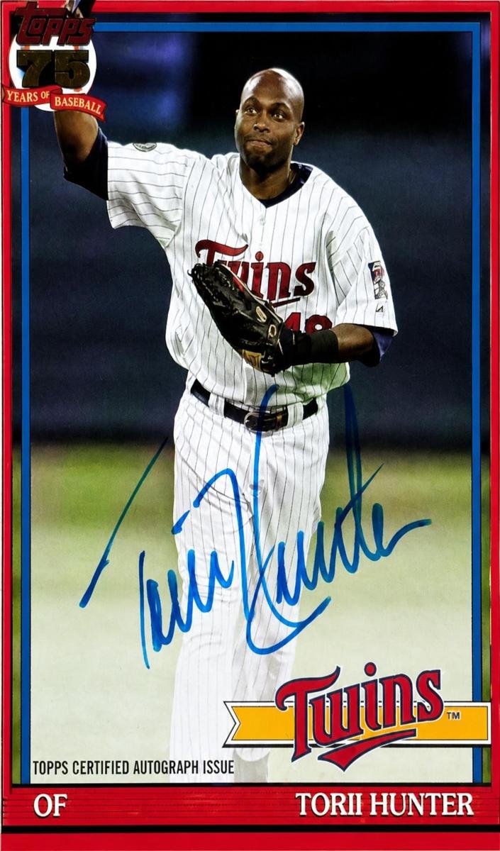 2026 Topps Torii Hunter #91A-TOR card