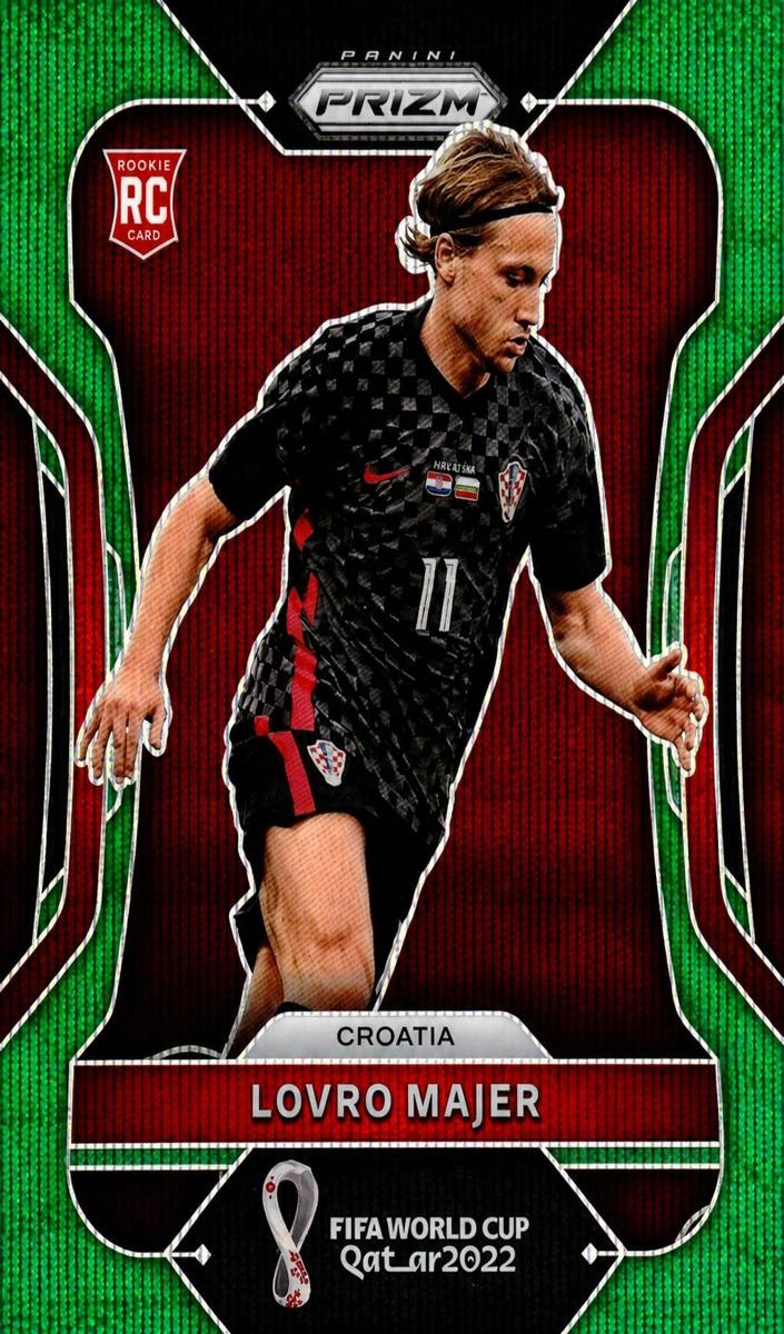 2022 Lovro Majer [Prizms Green Wave] #60