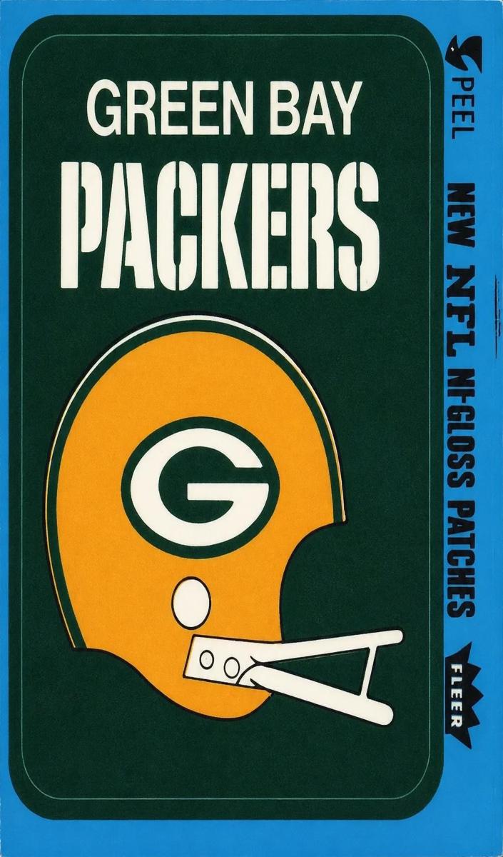 1972 Green Bay Packers Helmet #NNO