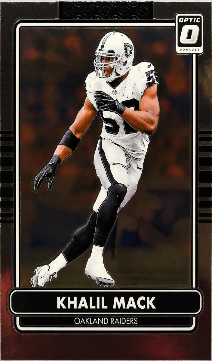 Khalil Mack 2024 Donruss Optic Football card